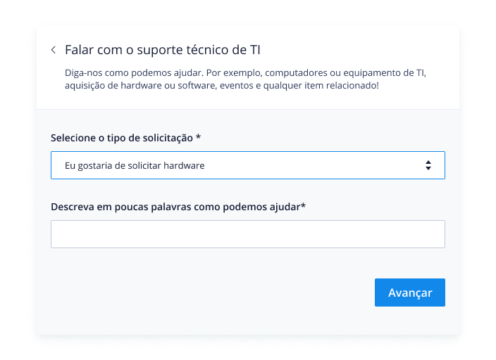 Automatize todas as solicitações