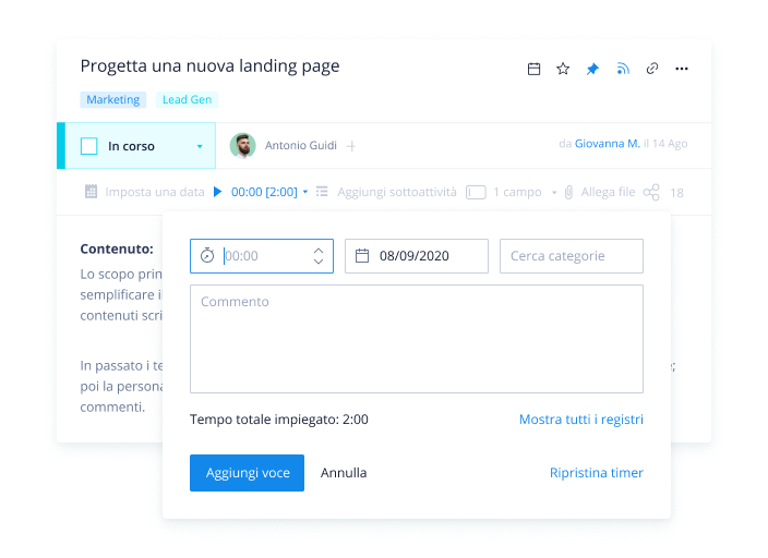 Utilizza il tempo in modo più saggio