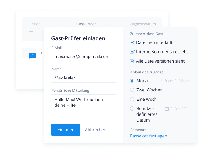 Erhöhen Sie die Transparenz