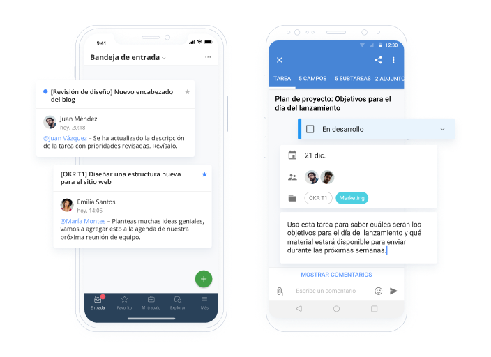 Lleva tus trabajos contigo