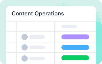 <h5>Content Operations Template</h5>