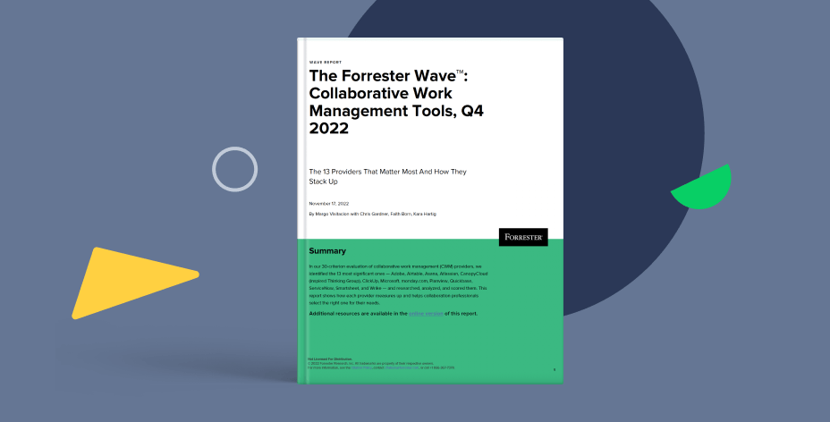The Forrester Wave™: Collaborative Work Management Tools, Q4 2022