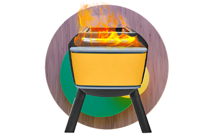 <h5>BioLite Smokeless Fire Pit</h5>